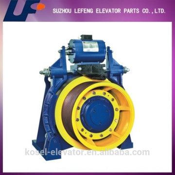 lift tractor machine, elevator traction machine with machine roomless, traction machine factory